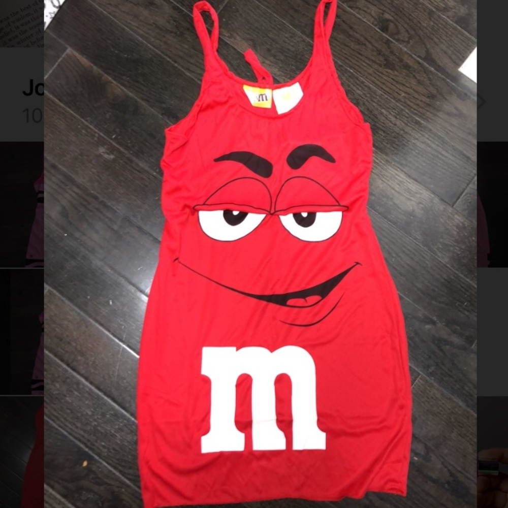 Women’s Red M&M Halloween Costume❗️NEW❗️